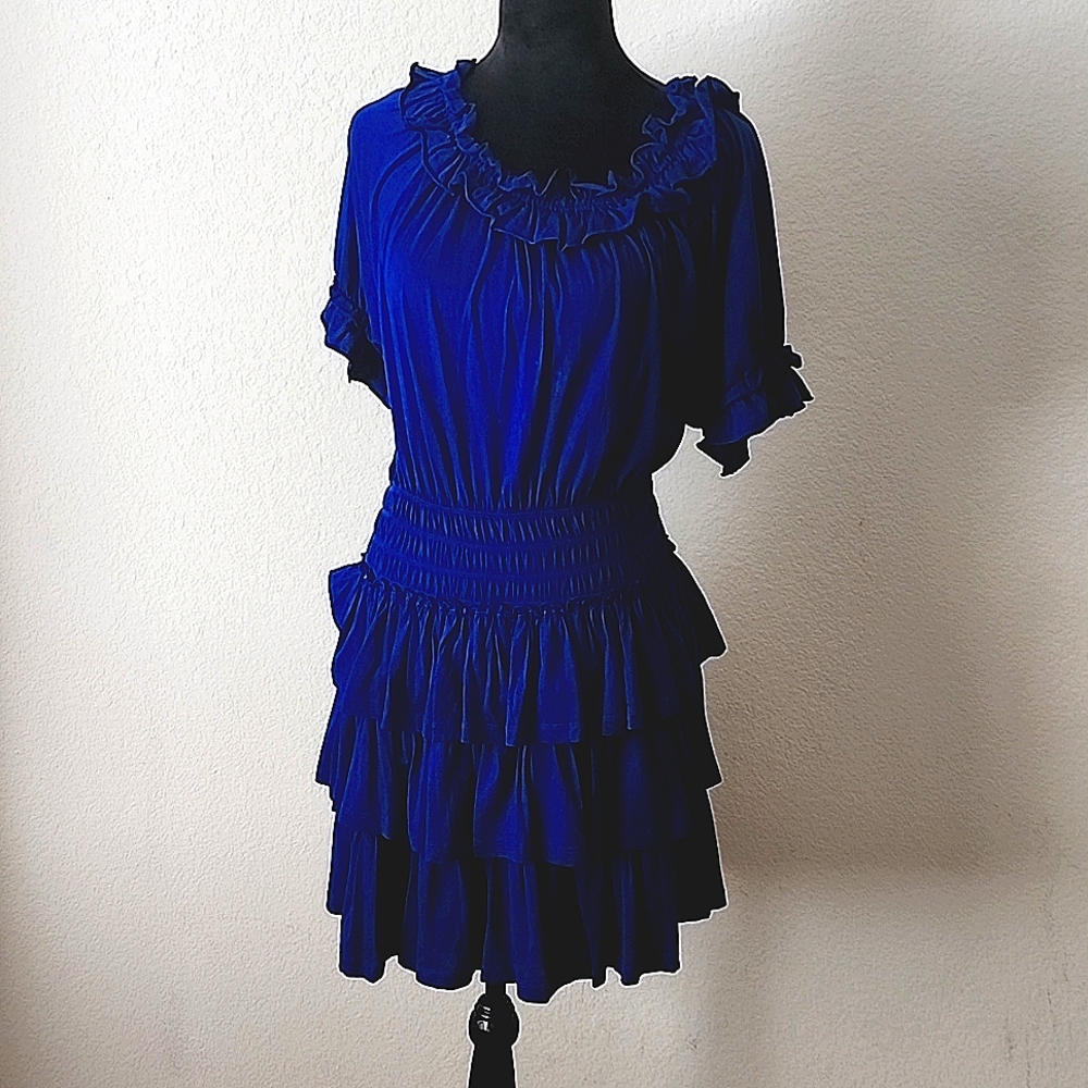 MARC JACOB ruffle mini dress